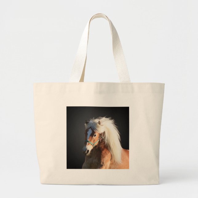Grand Tote Bag Cheval de Haflinger (Devant)