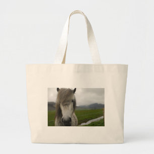 Grand Tote Bag Cheval islandais