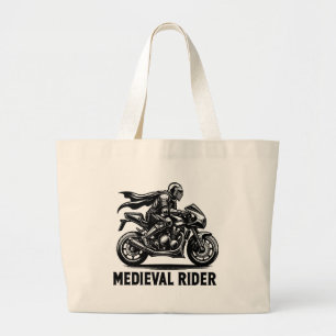 Grand Tote Bag chevalier médiéval