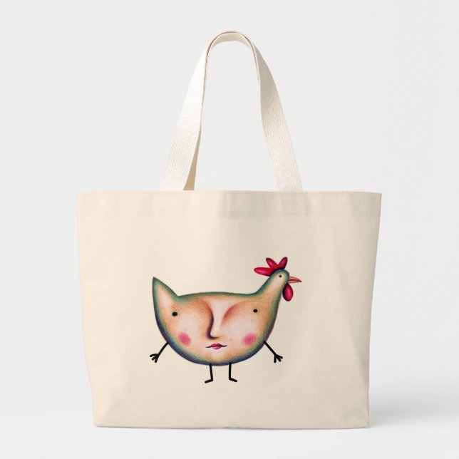 GRAND TOTE BAG CHICKCHICK (Devant)