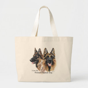 Grand Tote Bag Chien berger allemand