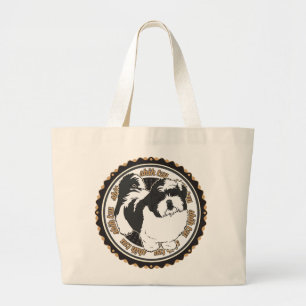 Grand Tote Bag Chien Chih Tzu se reproduit