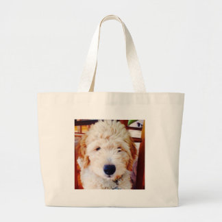 Grand Tote Bag Chiot de Goldendoodle
