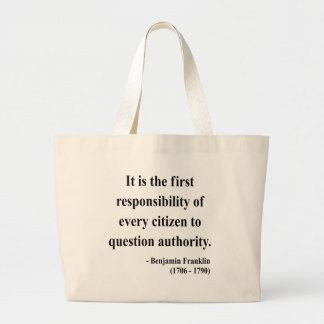 Grand Tote Bag Citation 3a de Ben Franklin