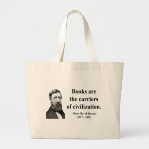 Grand Tote Bag Citation 9b de Thoreau