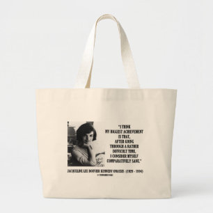 Grand Tote Bag Citation comparativement raisonnable de Jacqueline