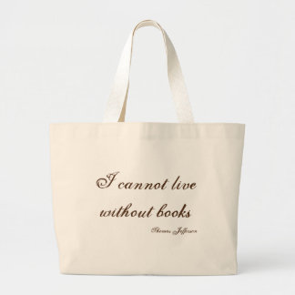 Grand Tote Bag Citation Fourre-tout de Thomas Jefferson