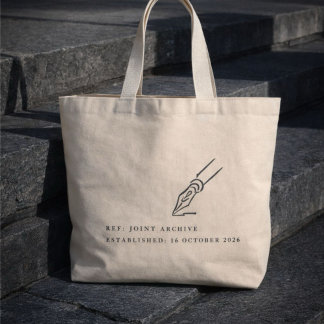 Grand Tote Bag Civil Ceremony Non traditional wedding gift 