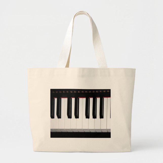 Grand Tote Bag Clavier d'organe (Devant)