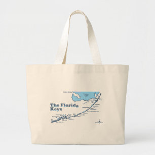 Grand Tote Bag Clés de la Floride