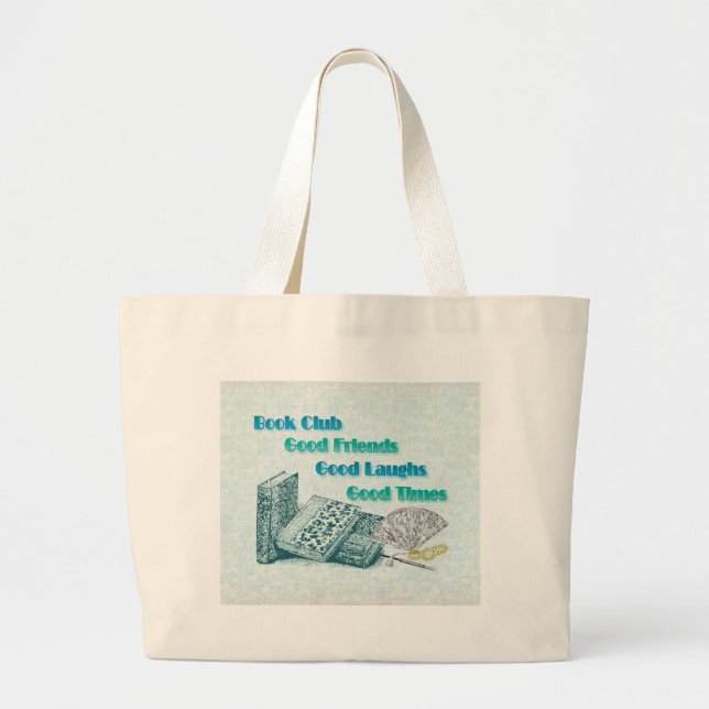 Grand Tote Bag club de lecture (Devant)
