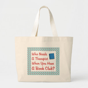 Grand Tote Bag club de lecture