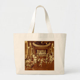 Grand Tote Bag Club de nuit Art déco