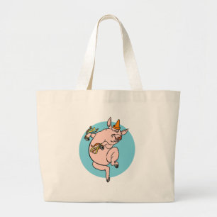 Grand Tote Bag Cochon de danse