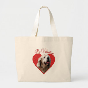 Grand Tote Bag Cocker(buff) Valentine