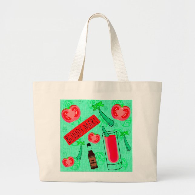 Grand Tote Bag Cocktail Bloody Mary (Devant)