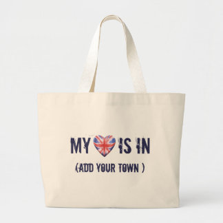 Grand Tote Bag Coeur de ville natale