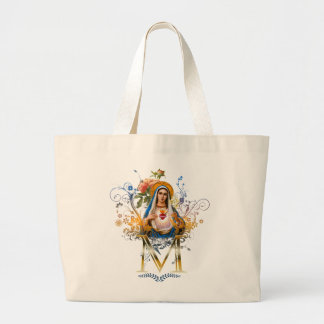 Grand Tote Bag Coeur impeccable de Mary