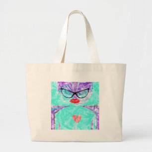 Grand Tote Bag Coeur parfait