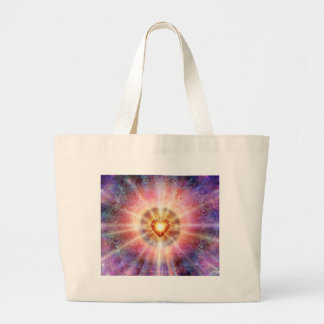 Grand Tote Bag Coeur rayonnant