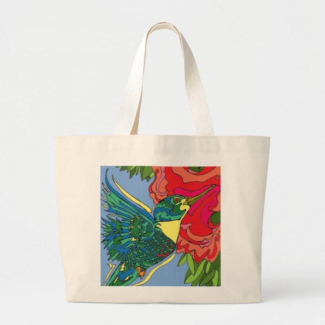 Grand Tote Bag Colibri (Devant)