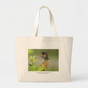 Grand Tote Bag Colibri impressionnant