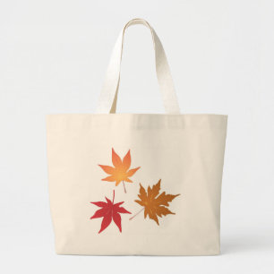 Grand Tote Bag Collection Feuille d'automne