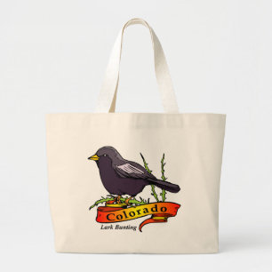 Grand Tote Bag Colorado Lark Bunting