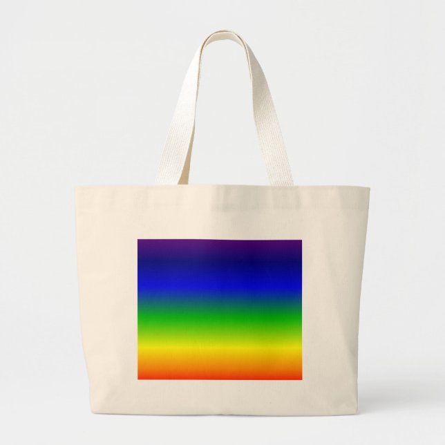 Grand Tote Bag Concepteur Customisé couleur coloré (Devant)
