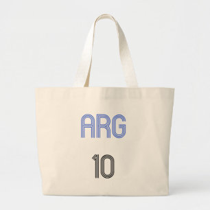 Grand Tote Bag Conception de l'Argentine 10 !