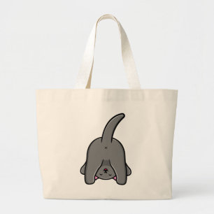 GRAND TOTE BAG CONCEPTION DE RETOUR CHAT NEUGHTY