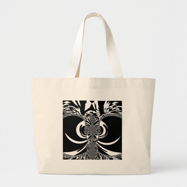Grand Tote Bag Conception ethnique (Devant)