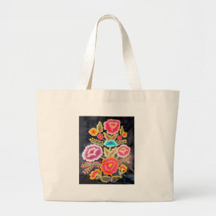 Grand Tote Bag Conception mexicaine de broderie