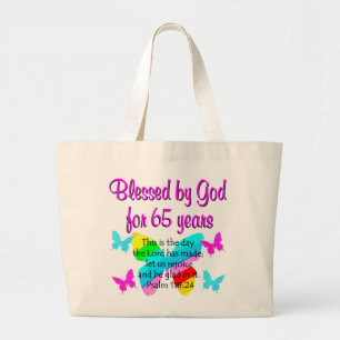 GRAND TOTE BAG CONCEPTION RELIGIEUSE DU 65E ANNIVERSAIRE