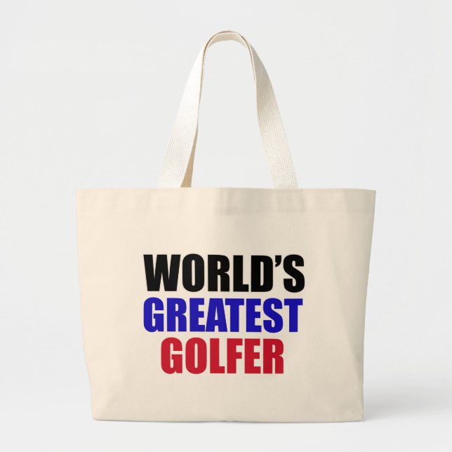 Grand Tote Bag conceptions de golf (Devant)