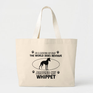 Grand Tote Bag Conceptions drôles de whippet