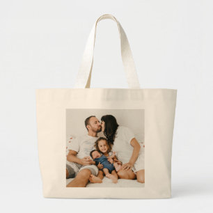 Grand Tote Bag Concevez votre propre photo personnalisée