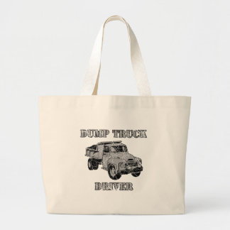 Grand Tote Bag Conducteurs de camions à vidange