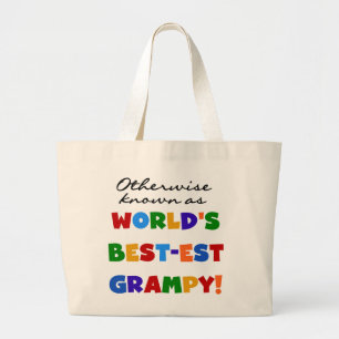Grand Tote Bag Connu par ailleurs comme le meilleur cadeau Grampy