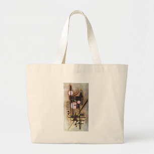 Grand Tote Bag Construction adoucie Kandinsky