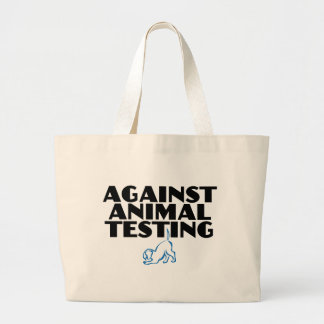 Grand Tote Bag Contre les tests animaux