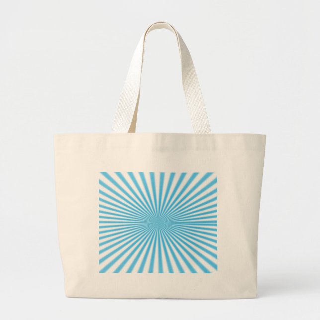 Grand Tote Bag cool bleu starbust (Devant)
