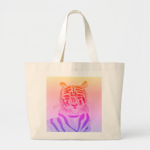 Grand Tote Bag Cool Tiger Fourre-tout