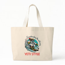 Cool Yeti Skiing Adventure Fun