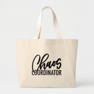 Grand Tote Bag Coordinateur du Chaos
