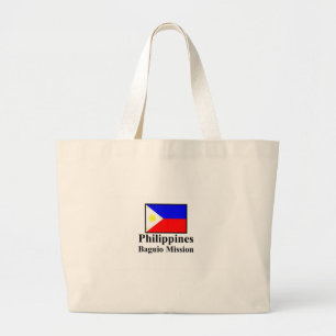 Grand Tote Bag Copie de mission de Philippines Baguio