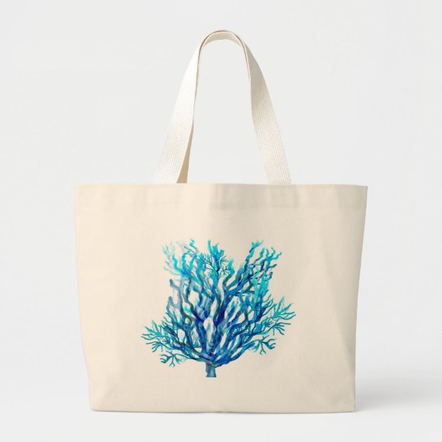 Grand Tote Bag Corail de SimplyBlue (Devant)