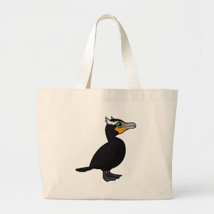 Grand Tote Bag Cormorant à double crête