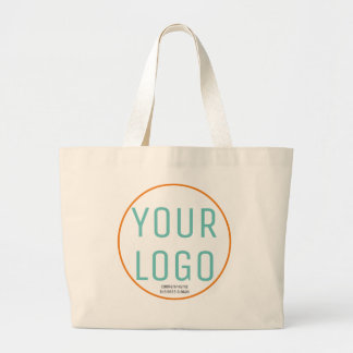 Grand Tote Bag Coton fait sur commande personnalisé de logo