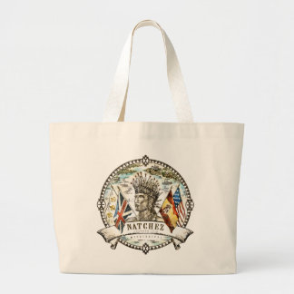 Grand Tote Bag Couleur enorme de Fourre-tout de joint de Natchez